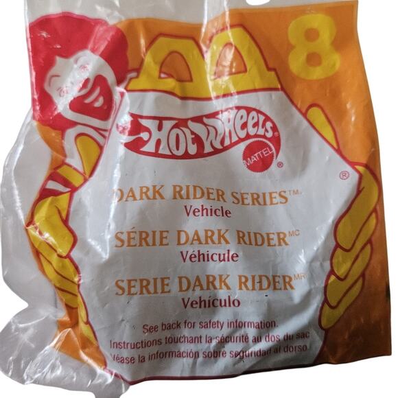 2000 McDonalds Hot Wheels Dark Rider Series 8 New in Package - Picture 1 of 2